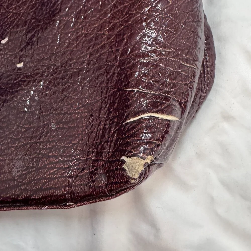 Alexander Wang “Darcy” Large Studded Leather Tote – Burgundy